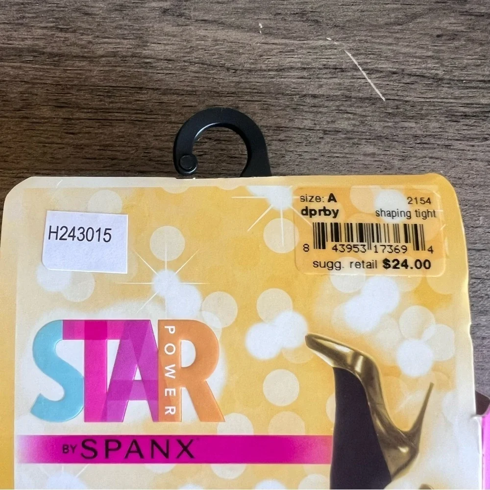 Star Power by SPANX Center Stage Shaping Tights Size A #H243015